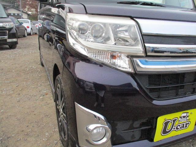 タント カスタムＲＳ　トップエディションＳＡ　車検整備付　ナビ　フルセグＴＶ　バックカメラ　Ｂｌｕｅｔｏｏｔｈオーディオ再生接続　ＣＤ　ＥＴＣ　ドラレコ　両側パワースライドドア　ハーフレザーシート　ＬＥＤライト　衝突軽減ブレーキ　スマートキー（20枚目）