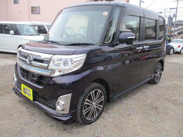タント カスタムＲＳ　トップエディションＳＡ　車検整備付　ナビ　フルセグＴＶ　バックカメラ　Ｂｌｕｅｔｏｏｔｈオーディオ再生接続　ＣＤ　ＥＴＣ　ドラレコ　両側パワースライドドア　ハーフレザーシート　ＬＥＤライト　衝突軽減ブレーキ　スマートキー（25枚目）