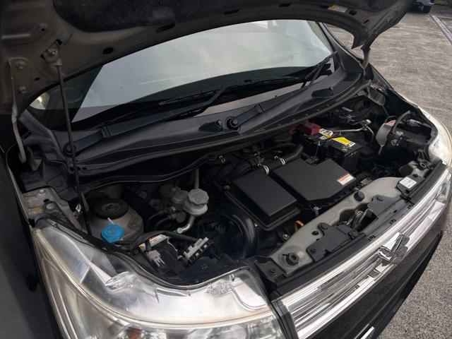 ワゴンRスティングレー X ワンオーナー 禁煙車 社外オーディオ CD ラジオ プッシュスタート アイドリングストップ デスチャージライト フロントフォグライト オートエアコン 純正14インチAW 電動格納ミラー オートライト(28枚目)