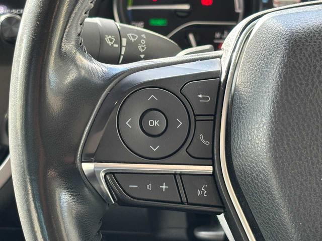 カムリ WSレザーパッケージ ワンオーナー 禁煙車 パノラマルーフ 本革シート セーフティーセンス BMS スポーツサスペンション LEDヘッドライト デイライト 純正SDナビ バックモニター Bluetooth 純正18AW(6枚目)