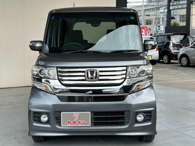 N-BOXカスタム G・Lパッケージ ワンオーナー 禁煙車 両側電動スライド 純正ナビ バックカメラ ワンセグTV ステアリングスイッチ オートライト フォグランプ ETC USB オートエアコン チップアップシート 電動格納ミラー(23枚目)