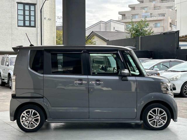 N-BOXカスタム G・Lパッケージ ワンオーナー 禁煙車 両側電動スライド 純正ナビ バックカメラ ワンセグTV ステアリングスイッチ オートライト フォグランプ ETC USB オートエアコン チップアップシート 電動格納ミラー(26枚目)