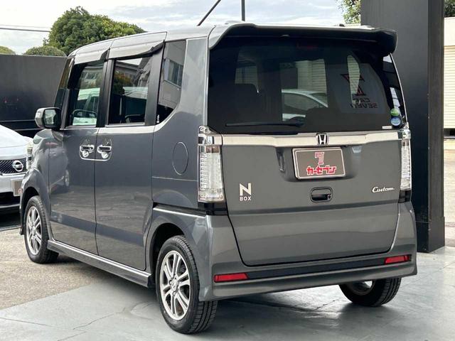 N-BOXカスタム G・Lパッケージ ワンオーナー 禁煙車 両側電動スライド 純正ナビ バックカメラ ワンセグTV ステアリングスイッチ オートライト フォグランプ ETC USB オートエアコン チップアップシート 電動格納ミラー(31枚目)