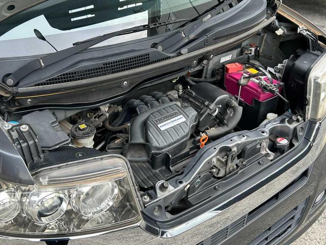 N-BOXカスタム G・Lパッケージ ワンオーナー 禁煙車 両側電動スライド 純正ナビ バックカメラ ワンセグTV ステアリングスイッチ オートライト フォグランプ ETC USB オートエアコン チップアップシート 電動格納ミラー(38枚目)