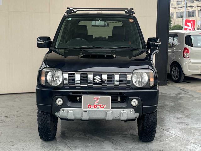 ジムニー クロスアドベンチャー　ワンオーナー　禁煙車　ターボ　ルーフキャリア　社外サス　純正１６インチＡＷ　ジオランダーオフロードタイヤ　Ｐａｎａｓｏｎｉｃ製ＳＤナビ　ワンセグＴＶ　シートヒーター　キーレス　電動格納ミラー（17枚目）