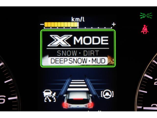 ＸーＭＯＤＥは路面に応じてモードを選択するだけで４輪の駆動力やブレーキなどを最適にコントロール。悪路からのスムーズな脱出をサポートします。