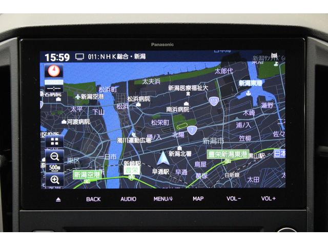 パナソニック製ビルドインナビゲーション（ＣＮ−ＦＸ９００ＤＦＡ））を装備様々なエンターテイメントに対応し思い思いの移動時間を実現します。