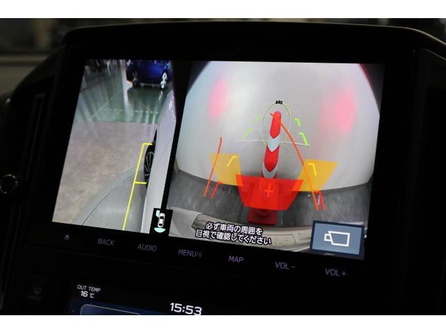 バックカメラ装備。ガイドライン表示機能もあり、車庫入れなどのバックをサポート。