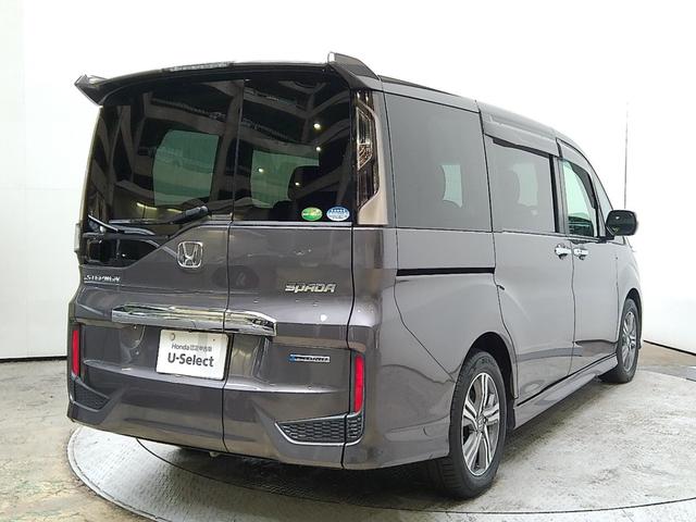 ステップワゴンスパーダ スパーダハイブリッドGホンダセンシング 7人 ドラレコ メモリーナビ リアカメラ 両側電動ドア USB入力端子 純正アルミ LEDライト ETC ドアバイザー ワンオーナー CMBS リヤカメラ スマキー Aストップ ESC 両側自動ドア(23枚目)