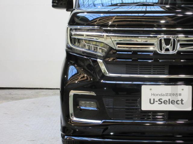 Ｎ－ＢＯＸカスタム Ｌ　ＨｏｎｄａＳＥＮＳＩＮＧ　前後ドラレコ　メモリーナビ　リアカメラ　シートヒーター　両側スライド片側電動ドア　ＥＴＣ　純正アルミ　ワンオーナー　Ｐソナー　禁煙　１オーナー　サイドエアバッグ　ナビＴＶ（23枚目）