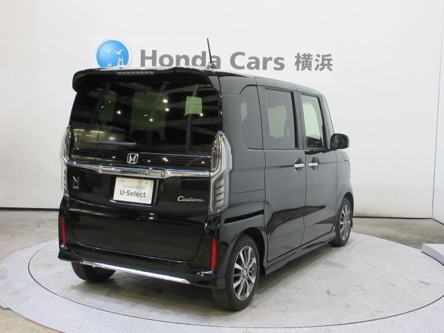 Ｎ－ＢＯＸカスタム Ｌ　ＨｏｎｄａＳＥＮＳＩＮＧ　前後ドラレコ　メモリーナビ　リアカメラ　シートヒーター　両側スライド片側電動ドア　ＥＴＣ　純正アルミ　ワンオーナー　Ｐソナー　禁煙　１オーナー　サイドエアバッグ　ナビＴＶ（30枚目）