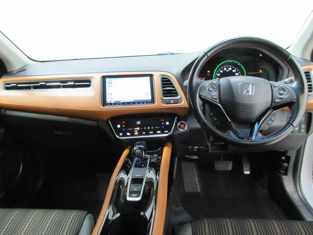 ヴェゼル ハイブリッドＺ・ホンダセンシング　ＨｏｎｄａＳＥＮＳＩＮＧ　前後ドラレコ　メモリーナビ　リヤカメラ　フルセグＴＶ　ＥＴＣ　アルミホイール　ワンオーナー　整備記録簿　横滑防止装置　バックガイドモニター　ＬＥＤライト　１オーナー　シートＨ（15枚目）