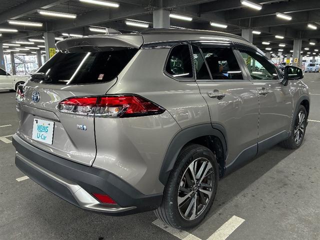 カローラクロス ハイブリッド　Ｚ　ＡＣ１００Ｖ電源　衝突軽減Ｂ　スマキ－　半レザー　Ｂモニター　アクティブクルーズコントロール　メモリナビ　イモビ　ＬＥＤ　ＡＣ　運転席Ｐシート　メディアプレイヤー接続　キーレス　パワステ　アルミ　ナビ（2枚目）