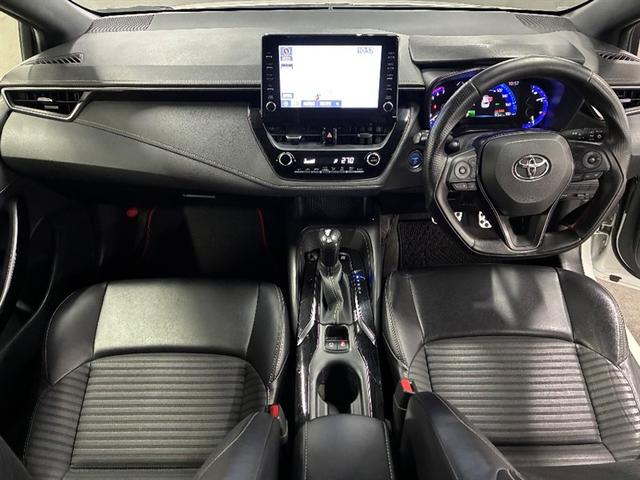 カローラツーリング ハイブリッド　ダブルバイビー　追突軽減ブレーキ　バックモニタ　地デジフルセグ　横滑防止　エアロ　ナビＴＶ　スマキー　ＬＥＤライト　デュアルエアバッグ　エアコン　オートクルーズ　サイドエアバッグ　ＥＴＣ付　ＰＳ　キーフリー　ＡＢＳ（5枚目）