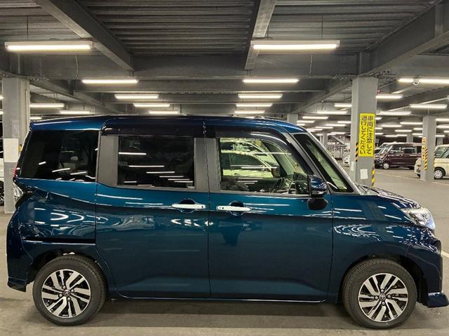 ルーミー カスタムG アイドリング 両側電動SD LEDヘット バックビューモニター 衝突回避ブレーキ 地デジ スマートキー メモリナビ クルーズコントロール DVD ETC ドライブレコーダー オートエアコン ナビ&TV(4枚目)