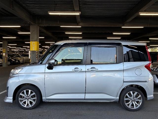 ルーミー カスタムG-T 助手席エアバック 両側オートスライドドア スマートキープッシュスタート LEDライト 横滑り防止機能 クルコン ETC付 アルミホイール キーレス DVD ドラレコ ナビ&TV セキュリティ ABS(2枚目)