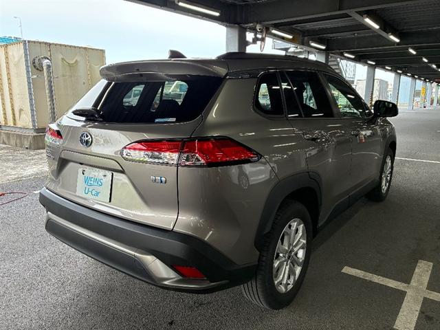 カローラクロス ハイブリッド S 衝突軽減 エアバッグ クルーズコントロール LEDヘッドライト ETC車載器 アルミホイール Bモニター スマートキー キーレス ミュージックプレイヤー接続可 横滑り防止機能 オートエアコン ABS(4枚目)