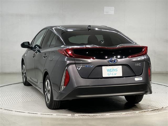 プリウスPHV Sナビパッケージ 地デジ クルーズコントロール LEDヘッドライト 1オーナー ESC ナビTV パワステ ETC PW スマートキー カーテンエアバック ミュージックプレイヤー接続可 キーフリー セキュリティ ABS(4枚目)