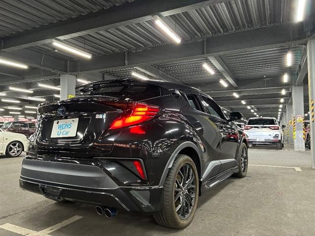 C-HR G モード ネロ セーフティプラスII ドラレコ付き プリクラッシュ オートエアコン イモビライザー バックモニター 横滑防止装置 LEDライト クルコン パワステ ナビ スマートキー ハーフレザーシート ABS アルミ キーレスエントリー(4枚目)