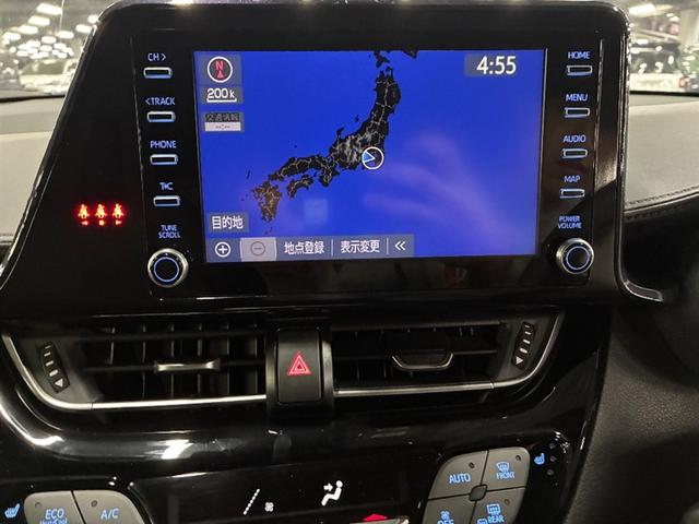 C-HR G モード ネロ セーフティプラスII ドラレコ付き プリクラッシュ オートエアコン イモビライザー バックモニター 横滑防止装置 LEDライト クルコン パワステ ナビ スマートキー ハーフレザーシート ABS アルミ キーレスエントリー(6枚目)