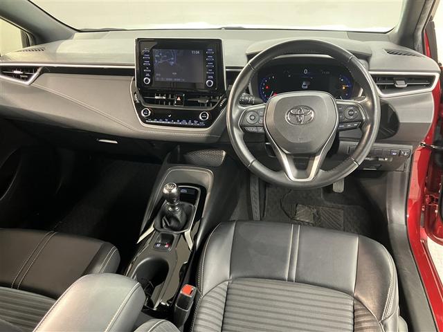カローラスポーツ G スタイルパッケージ ETC車載器 スマートキ LEDランプ クルコン バックモニター インテリジェントクリアランスソナー AW メモリーナビ ドラレコ ナビ キーレス 盗難防止装置 ミュージックプレイヤー接続可 ABS(5枚目)