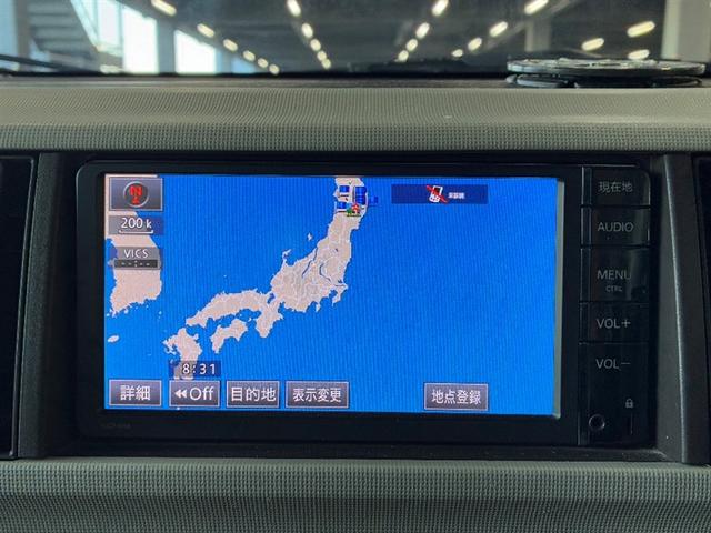 パッソ プラスハナ　ＶＳＣ　エアバッグ　Ｂカメラ　メモリーナビ　キーレス　ナビＴＶ　オートエアコン　パワーウィンドウ　ワンセグ　４ＷＤ　ミュージックプレイヤー接続可　パワーステアリング　ベンチシート　ＡＢＳ　ＥＴＣ車載器（6枚目）