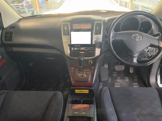 ハリアー ２４０Ｇ　ＨＤＤナビ　パワーウィンドウ　ＰＳ　オートエアコン　キーレス　ＡＢＳ　エアーバッグ　Ｂカメ　ＷＡＢ　ＥＴＣ　アルミホイール（5枚目）