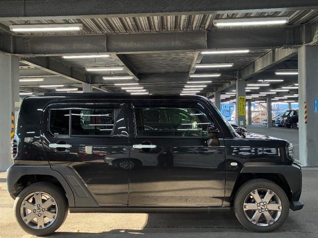 タフト Ｇターボ　地デジＴＶ　誤発進抑制装置　バックカメラ付き　パワーウインドウ　クルコン　横滑り防止装置　ＬＥＤライト　サイドエアバッグ　キーフリーシステム　ＥＴＣ　ＴＶ　オートエアコン　ＡＢＳ　アルミホイール（3枚目）