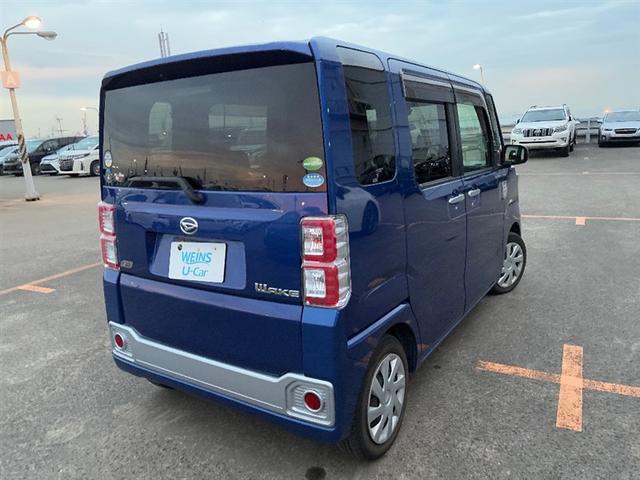 ウェイク D SA パワステ レーダーブレーキ 横滑防止 エアコン エコアイドル LEDライト ABS パワーウィンドウ ベンチシート キーレスキー 運転席エアバッグ WエアB(4枚目)