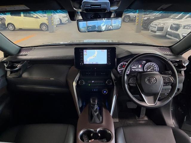 ハリアー G 衝突回避ブレーキ AUX接続 セキュリティーアラーム AAC バックモニタ- エアロ 横滑防止装置 LEDランプ スマキー キーフリー AW ETC車載器 PS パワーウインドウ ナビ パワ-シ-ト(5枚目)