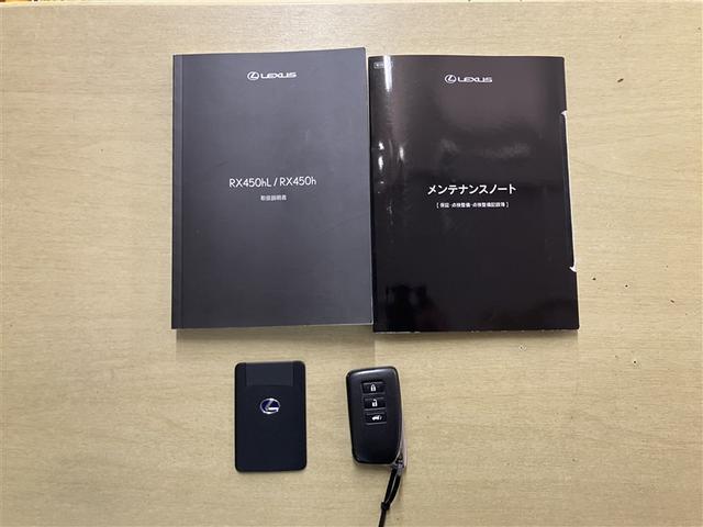 ＲＸ ＲＸ４５０ｈ　バージョンＬ　エアロ　プリクラッシュセーフティー　リアカメラ　ナビＴＶ　地デジ　メモリナビ　横滑り防止装置　盗難防止装置　エアバッグ　ＤＶＤ再生機能　１００Ｖ　大型サンルーフ　ＡＢＳ　ＬＥＤライト　アルミホイール（27枚目）