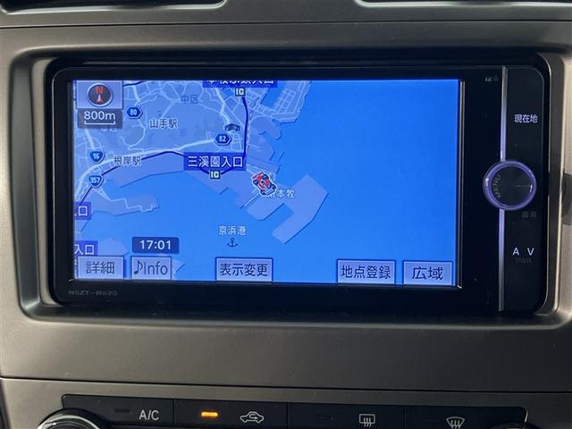 アベンシスワゴン Ｌｉ　ハーフレザー　スマキー　クルコン　盗難防止システム　ＤＶＤ再生　ＥＴＣ　アルミ　ナビ＆ＴＶ　エアバック　Ｗエアバック　メモリーナビ　横滑り防止機能　キーレス　ミュージックプレイヤー接続可　ＡＢＳ（6枚目）