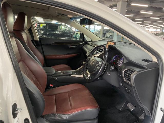 ＮＸ ＮＸ３００ｈ　バージョンＬ　ハーフレザー　電動パワーシート　地デジ　ＡＵＸ　エアコン　ナビ＆ＴＶ　ＬＥＤライト　Ｂカメラ　アルミ　エアバッグ　ＡＢＳ　横滑り防止機能　キーレス　ＥＴＣ　スマートキー　メモリーナビ　盗難防止装置（6枚目）