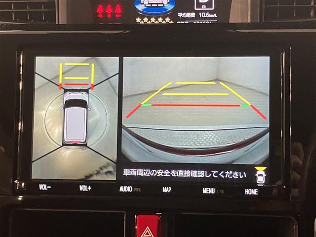 ルーミー カスタムＧ－Ｔ　助手席エアバック　両側オートスライドドア　スマートキープッシュスタート　ＬＥＤライト　１オーナー　横滑り防止機能　クルコン　点検記録簿　ＥＴＣ付　アルミホイール　キーレス　ＤＶＤ　ドラレコ　ナビ＆ＴＶ（7枚目）