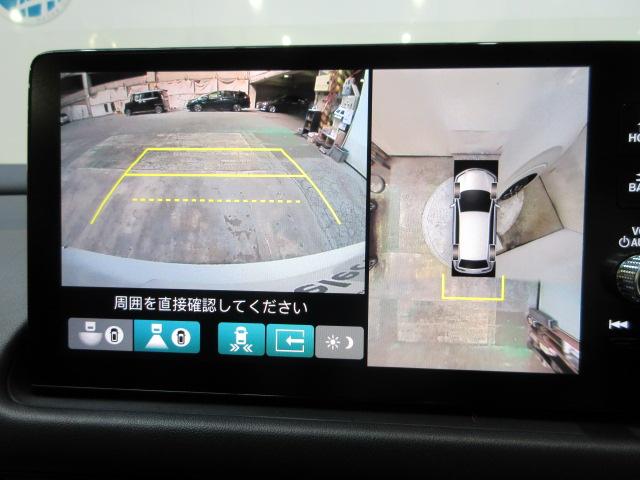 ＺＲ－Ｖ ｅ：ＨＥＶＺ　当社デモカー　ドラレコ　ＥＴＣ２．０　シートヒーター　メモリーナビ　全周囲カメラ　テールゲートスポイラー　パーキングセンサー　サイドカーテンエアバッグ　ブラインドスポット　フルセグＴＶ　ホンダコネクト（4枚目）