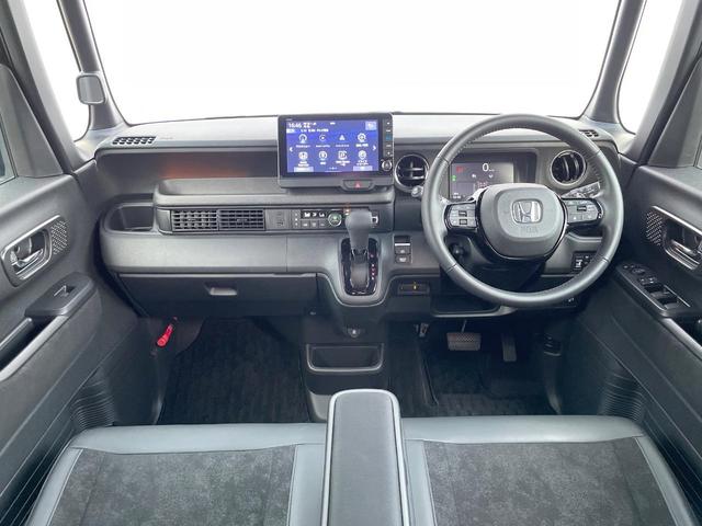 Ｎ－ＢＯＸカスタム ターボ　両側電動ドア　純正ＳＤナビ　全周囲カメラ　レーダークルーズ　禁煙車　ハーフレザーシート　ドラレコ　スマートキー　ＬＥＤヘッド　ビルトインＥＴＣ　オートハイビーム　オートライト　オートエアコン（2枚目）