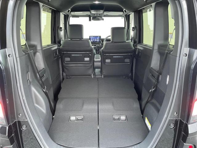 Ｎ－ＢＯＸカスタム ターボ　両側電動ドア　純正ＳＤナビ　全周囲カメラ　レーダークルーズ　禁煙車　ハーフレザーシート　ドラレコ　スマートキー　ＬＥＤヘッド　ビルトインＥＴＣ　オートハイビーム　オートライト　オートエアコン（10枚目）