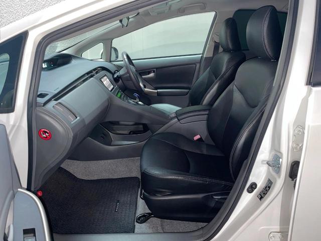 プリウス G LEDエディション バックカメラ 禁煙車 レザーシート シートヒーター スマートキー LEDヘッド ビルトインETC クルコン オートライト オートエアコン 純正15インチアルミ Bluetooth CD 地デジ(8枚目)