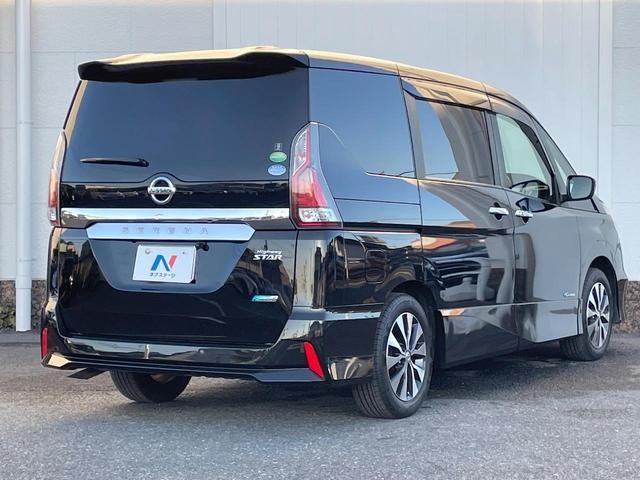 セレナ ハイウェイスター プロパイロットエディション 両側電動ドア 純正SDナビ バックカメラ 衝突被害軽減システム 禁煙車 ドラレコ コーナーセンサー スマートキー LEDヘッド ビルトインETC 純正16インチアルミ 車線逸脱警報 オートライト(17枚目)