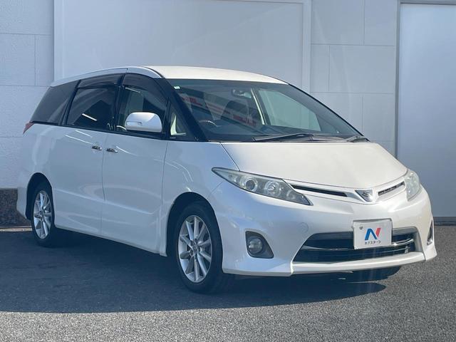 エスティマ ２．４アエラス　Ｇエディション　両側パワースライドドア　バックカメラ　禁煙車　スマートキー　ＨＩＤヘッド　クルーズコントロール　純正１７インチアルミ　オートライト　オートエアコン　ＣＤ　ＤＶＤ再生　地デジ　ウッドコンビステアリング（17枚目）