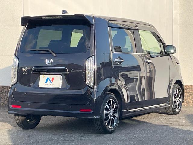 Ｎ－ＷＧＮカスタム Ｌ　禁煙車　純正ＳＤナビ　バックカメラ　衝突被害軽減システム　レーダークルーズ　レザー調シート　ドラレコ　スマートキー　ＬＥＤヘッド　ビルトインＥＴＣ　純正１４インチアルミ　オートライト　オートエアコン（17枚目）