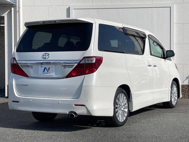 アルファード ２４０Ｓ　禁煙車　両側電動ドア　ＳＤナビ　バックカメラ　コーナーセンサー　スマートキー　ＨＩＤヘッド　ビルトインＥＴＣ　純正１８インチアルミ　オートライト　リアオートエアコン　Ｂｌｕｅｔｏｏｔｈ　ＣＤ（18枚目）