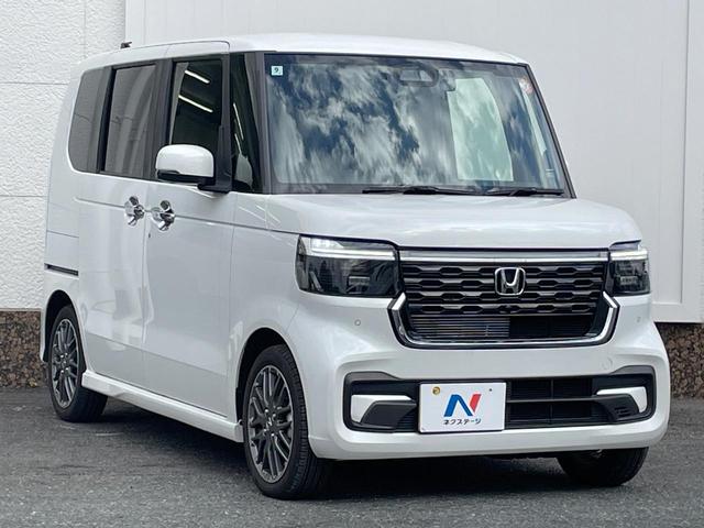 Ｎ－ＢＯＸカスタム ターボ　禁煙車　ターボ　８型純正ナビ　両側電動ドア　バックカメラ　衝突被害軽減システム　ハーフレザーシート　ドラレコ　コーナーセンサー　スマートキー　ＬＥＤヘッド　ビルトインＥＴＣ　純正１５インチアルミ（17枚目）