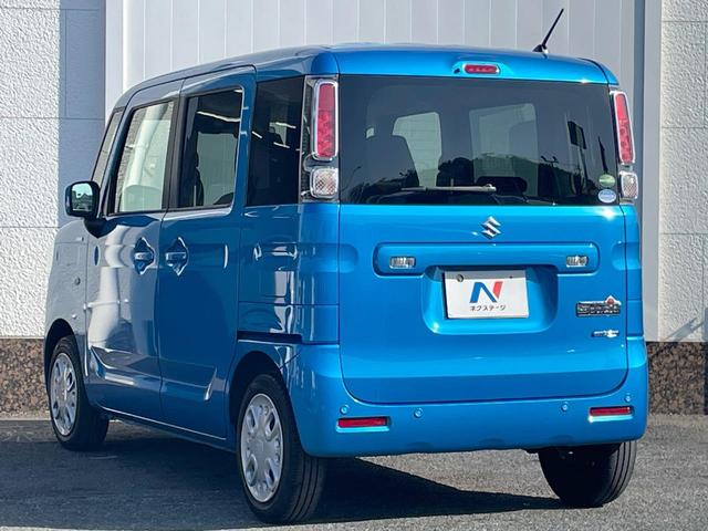 スペーシア ハイブリッドＧ　禁煙車　７インチＳＤナビ　バックカメラ　スズキセーフティサポート　コーナーセンサー　ＥＴＣ　オートライト　デュアルエアコン　Ｂｌｕｅｔｏｏｔｈ　ＣＤ　ＤＶＤ再生　フルセグ　電格ミラー（23枚目）