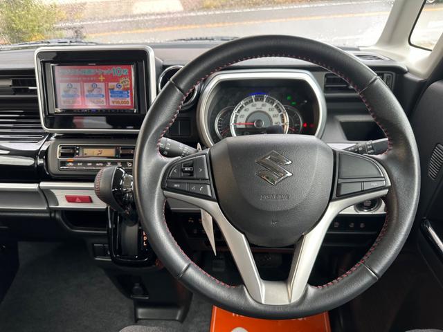 スペーシアカスタム ハイブリッドＸＳ　本土仕入　社外ＳＤナビ　フルセグＴＶ　ＣＤ　ＤＶＤ　Ｂｌｕｅｔｏｏｔｈ　バックカメラ　両側パワースライドドア　プッシュスタート　スマートキー　純正ＡＷ　ＬＥＤヘッドライト　フォグライト（12枚目）