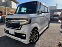 N-BOXカスタム EX 本土仕入 純正SDナビ DVD CD Bluetooth バックカメラ TV 両側パワースライドドア ETC 中古車画像_3