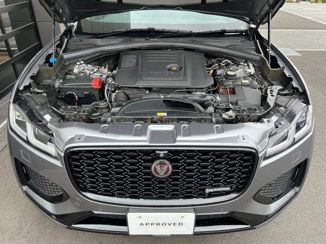 Fペイス R-ダイナミック SE D200 ワンオーナー車 スライディングパノラミックルーフ 21インチアルミホイール 黒皮シート F電動シート(シーヒーター・ベンチレーション)電動テールゲート MERIDIANサウンド(23枚目)