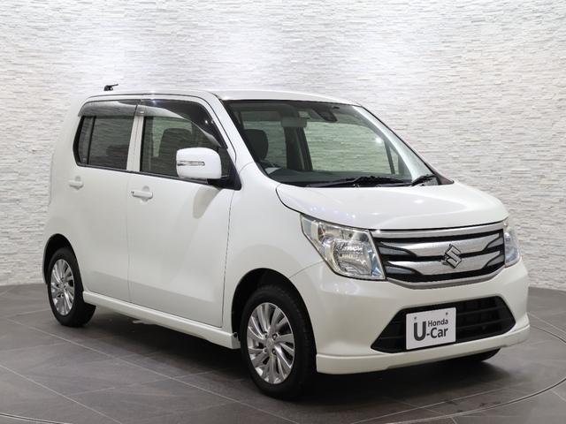 ワゴンR FZ 社外ナビ 衝突軽減ブレーキ シートヒーター ハロゲンライト 純正アルミホイール(16枚目)