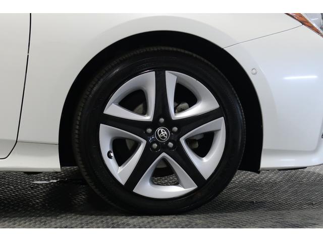 プリウス Aツーリングセレクション 保証1年付 ナビ フルセグTV Bluetooth バックカメラ ETC車載器 トヨタ純正アルミホイール シートヒーター 運転支援(22枚目)