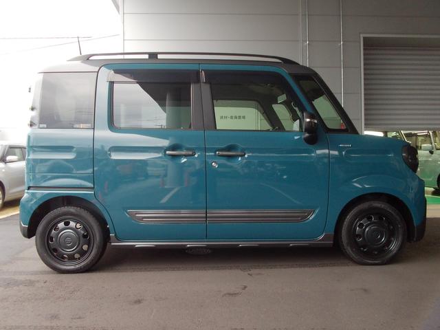 スペーシアギア ギア　ＨＹＢＲＩＤ　ＸＺターボ　メモリーナビ　両側電動スライドドア　パドルシフト　ドライブレコーダー前後　ＬＥＤヘッドランプ　ルーフレール　アダプティブクルーズコントロール　ステアリングオーディオスイッチ　スリムサーキュレーター　オートライト（3枚目）